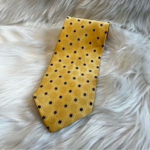 DIMOGGIO GOLD Mens Tie 100% Silk